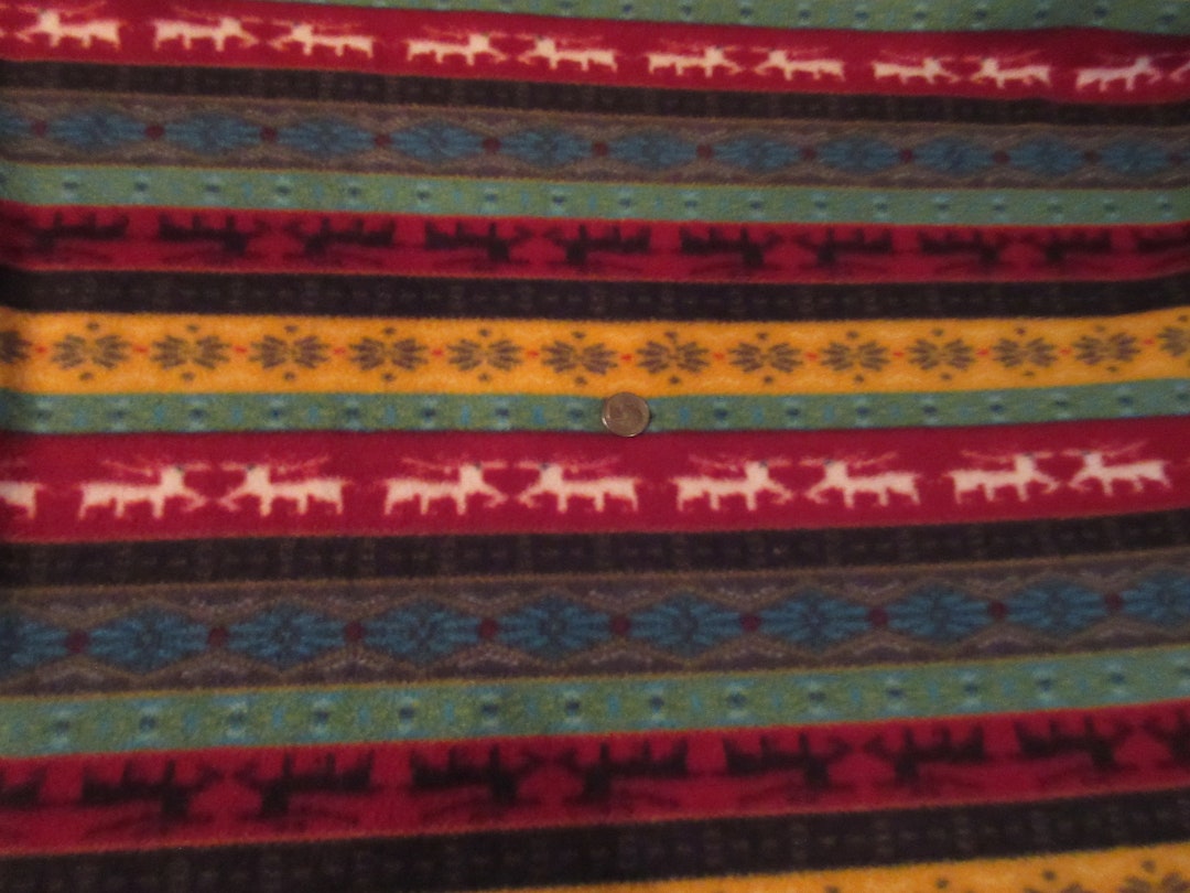 Beautiful Fleece Fabric Sold by the Yard Etsy