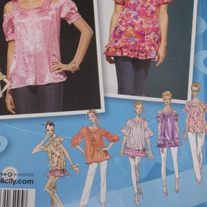 Plus Size Simplicity 2961 Project Runway 6 Styles to Choose Sizes 12-20 UNCUT