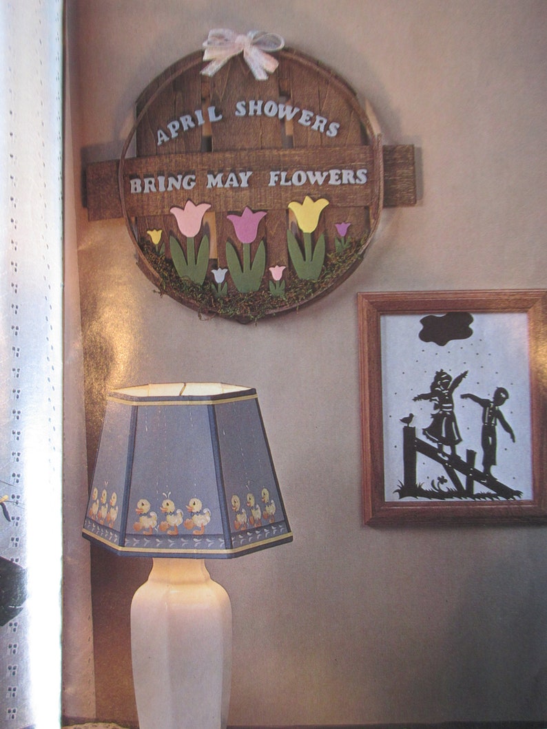 Vintage Craft Art Needlework Digest Book April 1988