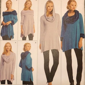 Misses&quot; Tunic Top Simplicity  1014 Sizes XXS-XXL