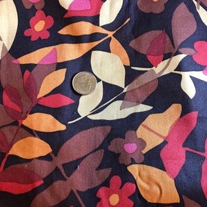Beautiful Art Print  Flowers Fabric