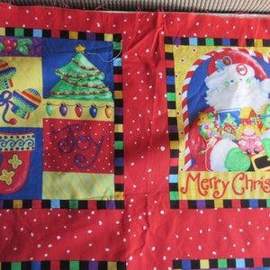 Christmas Craft Fabric Squares