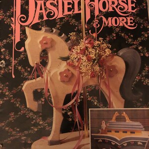 Vintage The Counry Club Pastel Horse & More 1990