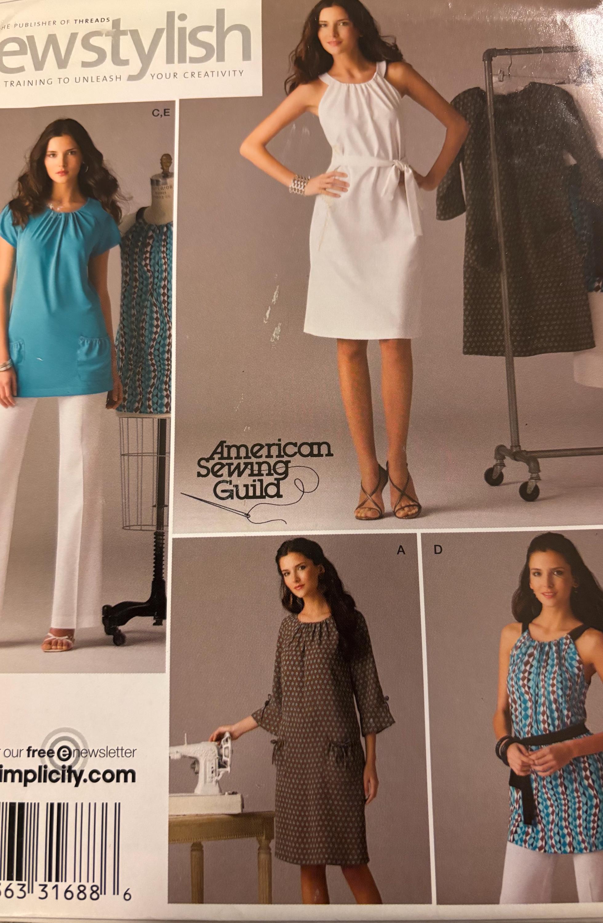 Simplicity 2925 SewStylish Pattern  Sizes 6-14 UNCUT