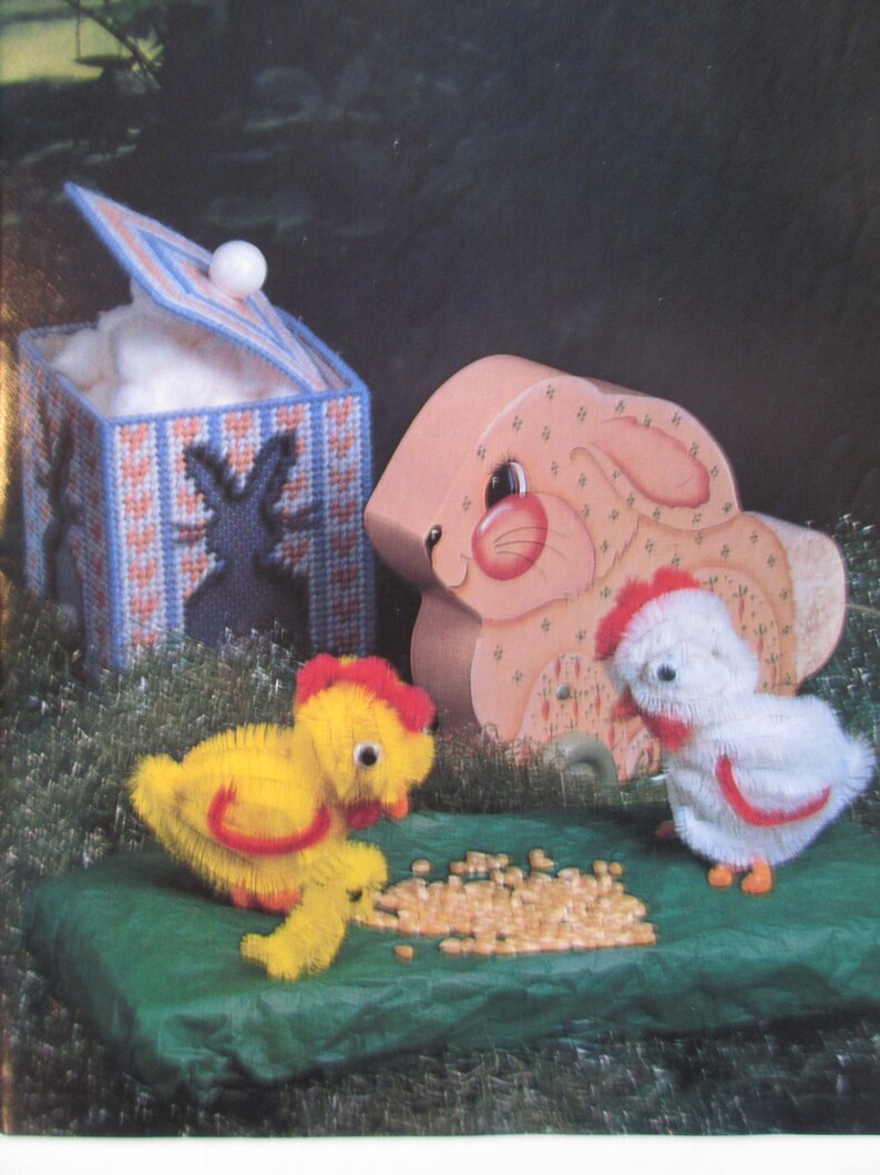 Vintage Craft Art Needlework Digest Book April 1988