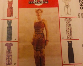 McCall's 9298 Dress Pattern Nine Styles in one Pattern   Size 10-14