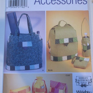 Vintage Simplicity Pattern 5320 Bags Back Pack