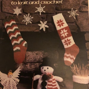 Vintage Crochet for Christmas Patterns  1978 by Leisure Arts