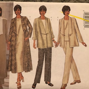 Butterick 6473  Fast&Easy Lifestyle Wardrobe Sizes 12-16 UNCUT Vintage