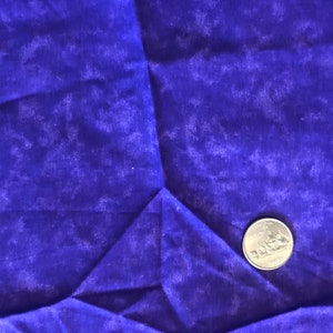 Purple Print Cotton 28” x 31” Picture looks Blue it is Purple