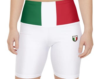 Italy 2026 World Cup Waistband Shorts | Women's Workout Shorts