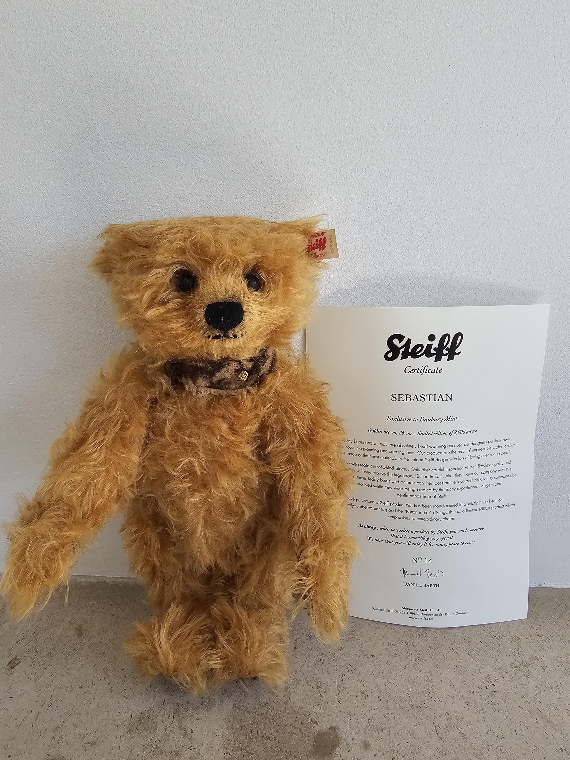 Steiff Growling Bear - Etsy UK