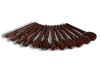 Premium Material: Genuine Rosewood for a rich, warm look and long-lasting performance.