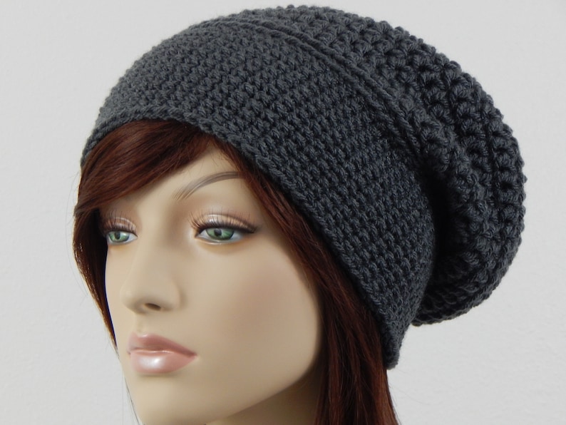 Crochet PATTERN PDF the City Slouch Beanie Pattern Slouchy - Etsy