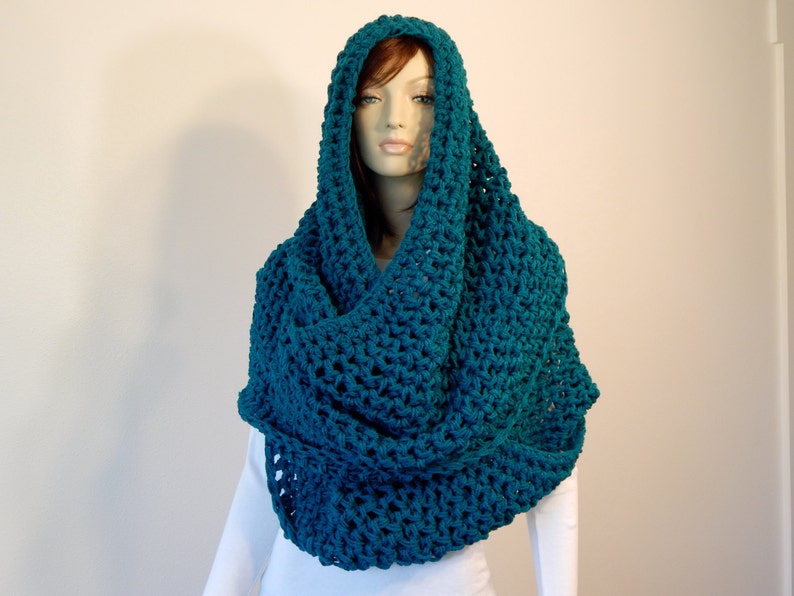 Crochet PATTERN PDF the Colossal Cowl Extra Large Circle - Etsy