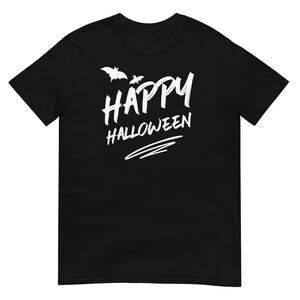Color Choices Unisex Happy Halloween Bats T-Shirt, Cute Halloween Shirt, Bat Shirt, Happy Halloween Tshirt, Costume Party MarlowsGiftCottage
