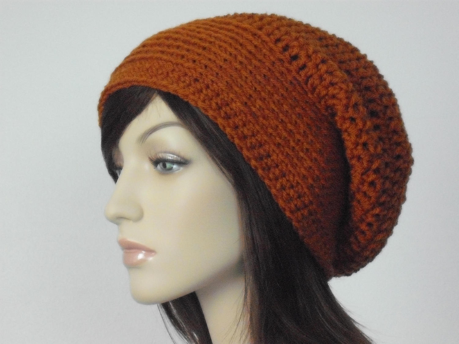 Rust Orange Woman’s Slouch Beenie hat *NWT* il_fullxfull.7107755644_60fx.jpg main image 2