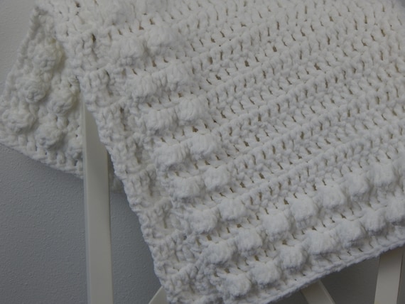 Crochet PATTERN PDF the Fluffy Clouds Baby Blanket Pattern Puff Border Baby Blanket Crochet Pattern Baby Photo Prop Marlowsgiftcottage Etsy Canada