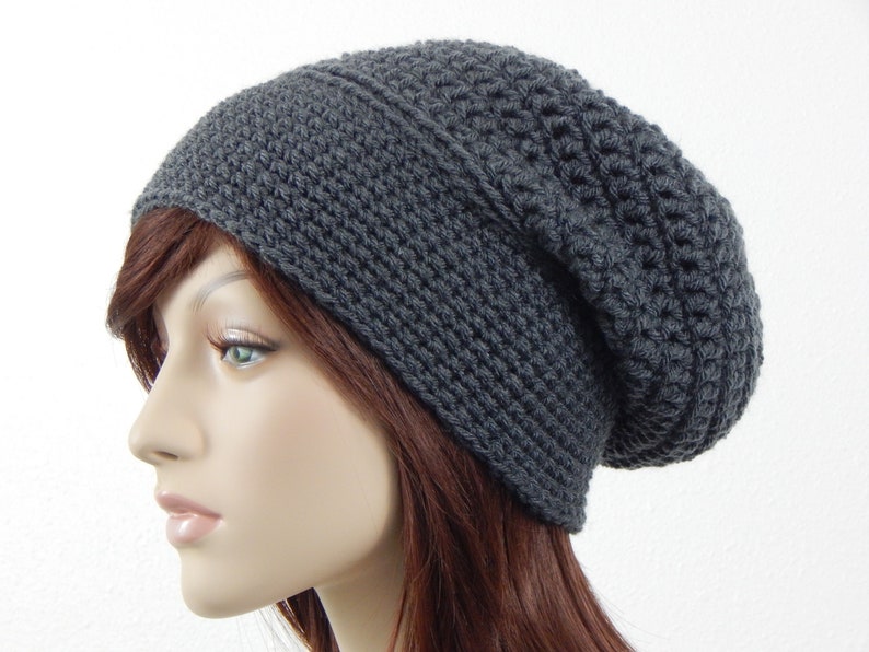 Crochet PATTERN PDF the City Slouch Beanie Pattern Slouchy - Etsy