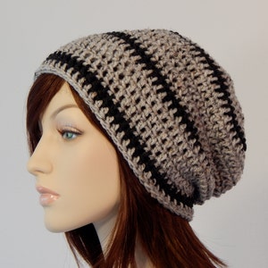 Crochet PATTERN PDF, The Uptown Slouch Beanie, Winter Slouchy Hat, Ladies Crochet Hat Pattern, Teen Hats, Crochet Hats, MarlowsGiftCottage image 6