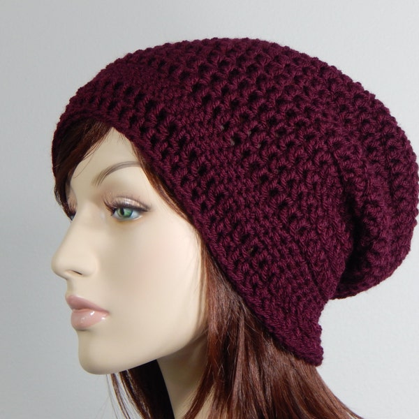 Color Choices, Burgundy Slouch Hat, Black Slouchy Beanie, Gray Womens Hat, Many Colors Slouchy Hat, Ski Hats, Ladies Hat, MarlowsGiftCottage