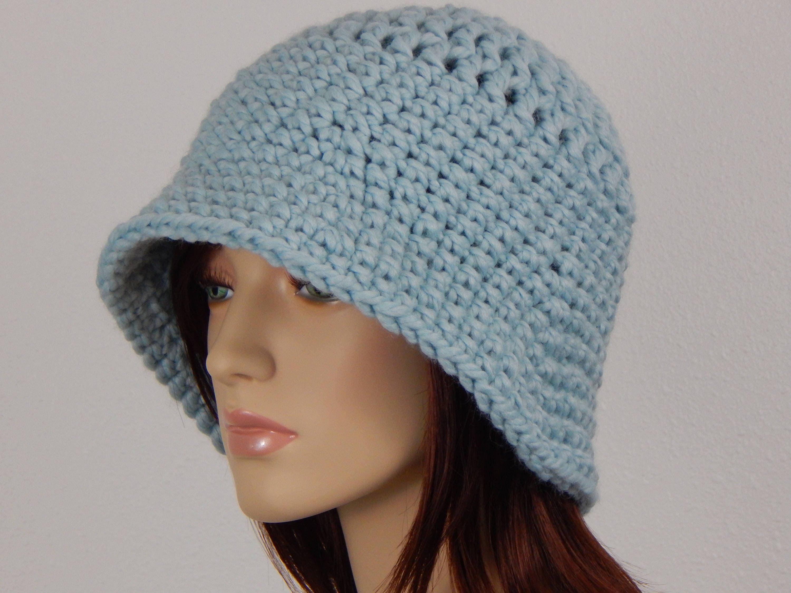 Crochet PATTERN PDF The Rainy Day Bucket Hat Bulky Winter | Etsy
