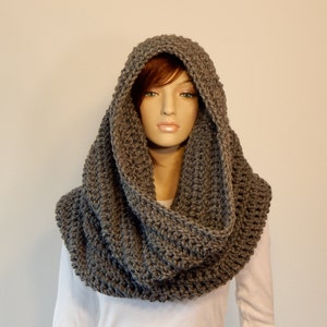 Crochet PATTERN PDF, the Amelia Cowl, Large Chunky Cowl, Winter Scarves ...