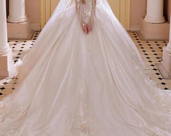 Personalized Bridal Gown, Custom made wedding dress