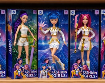Kpop Demon Hunter Collectible Dolls Anime Style Rumi Doll Set