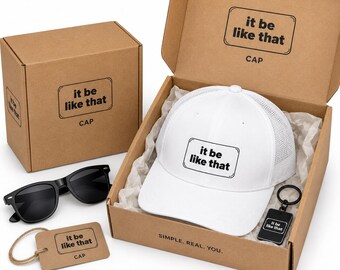 Custom Quote Trucker Hat | Personalized Embroidered Cap | Unisex Mesh Back Cap | Funny Dad hat | Unique Gift for Him or Her | Streetwear Cap