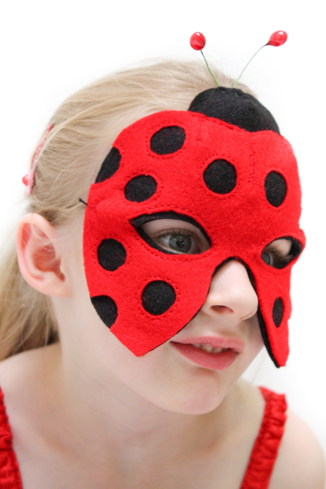 Ladybug Mask Pattern. Felt Ladybird Mask. Etsy