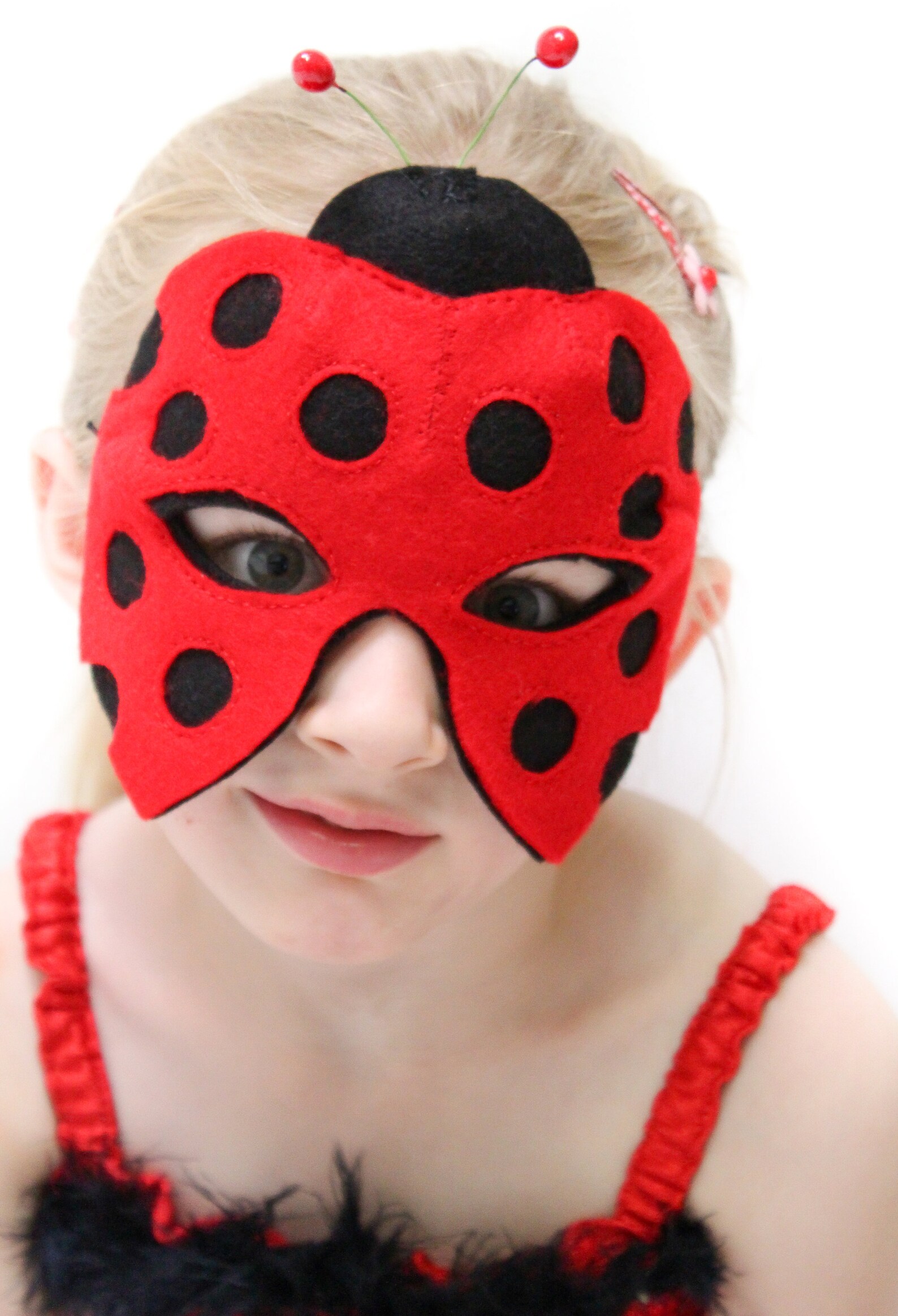 Ladybug Mask Pattern. Felt Ladybird Mask. Etsy