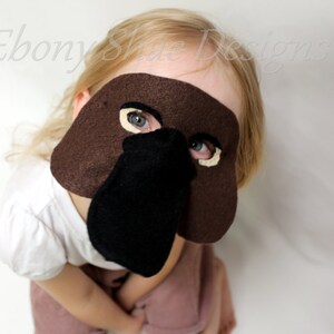 Platypus Mask PATTERN. Kids Felt Mask Sewing Pattern PDF. image 4