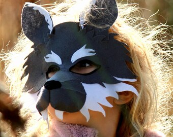 Maschere Animali In Feltro - 9 Pezzi, Morbide, Con Elastico, Per Feste E Cosplay