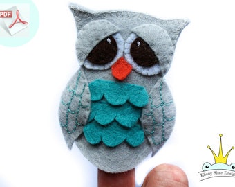 Owl Finger Puppet PATTERN