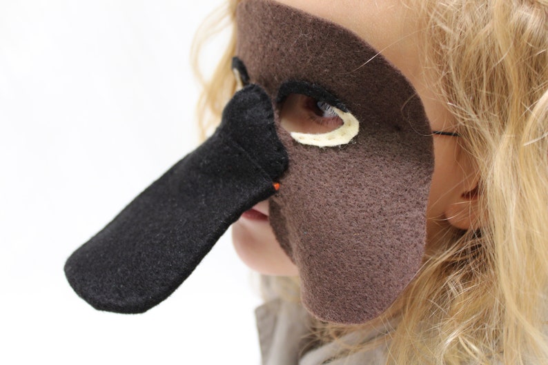 Platypus Mask PATTERN. Kids Felt Mask Sewing Pattern PDF. image 10