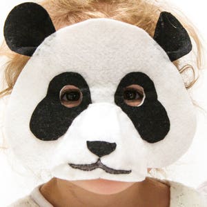 Panda Mask PATTERN. Kids Felt Mask Sewing Pattern PDF. image 8