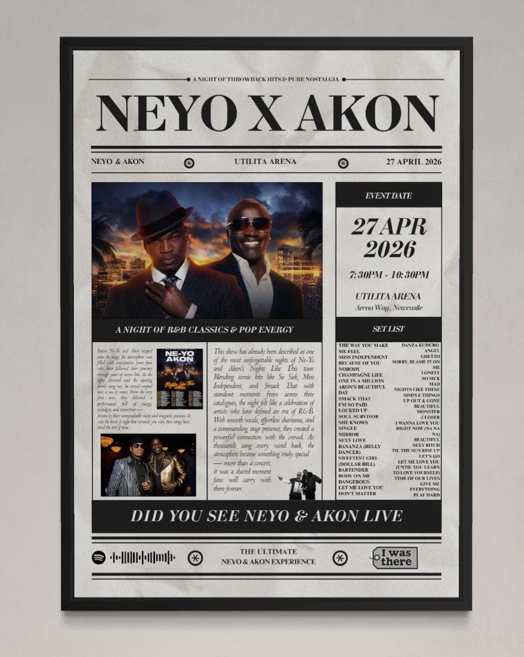 Neyo Poster - Etsy UK