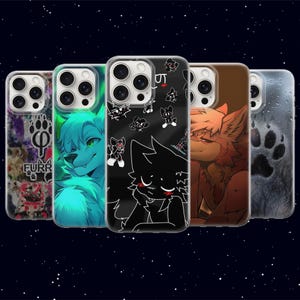Cover per telefono in pelliccia con motivo animale per cosplay, compatibile con iPhone 17Pro, 17, 16, 15, 14, 13, 12, 11, Samsung S26, S25, S24, S23Fe A57, A17 Pixel 10Pro, 10, 9