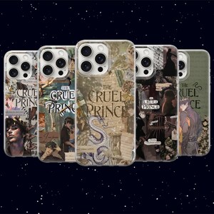 The Cruel Prince Phone Case Fantasy Romance Book Cover for iPhone 17 16 15 14 13 Samsung S26Ultra S25 S24 S23FE A56 A17 A16 Pixel 10a 9Pro