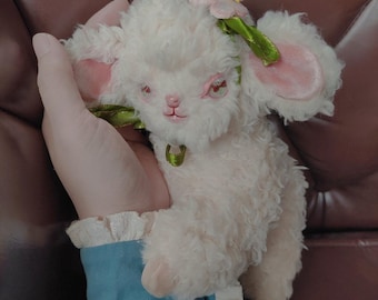 Baby lamb doll