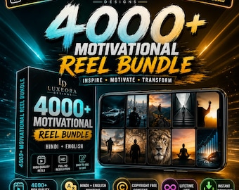 Bundel 4000+ motiverende rollen | Virale video's | Direct downloaden | HD-content voor sociale media