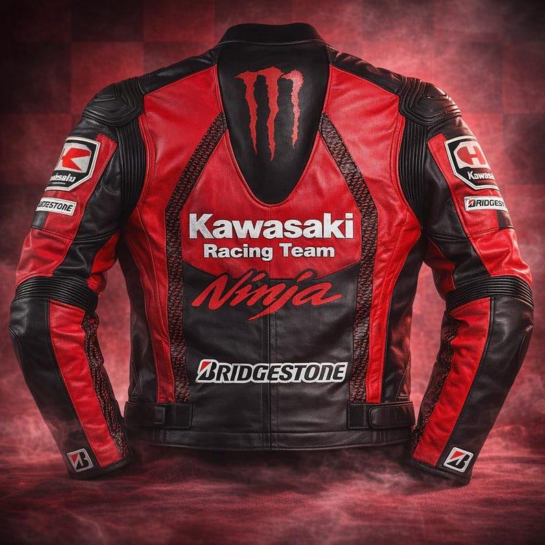 Kawasaki Monster Energy Jacket - Etsy