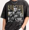 Vintage Kyle Busch PNG, Rip Rowdy Racing Tribute Graphic, Motorsport Fan Shirt Print File, Digital Download product logo