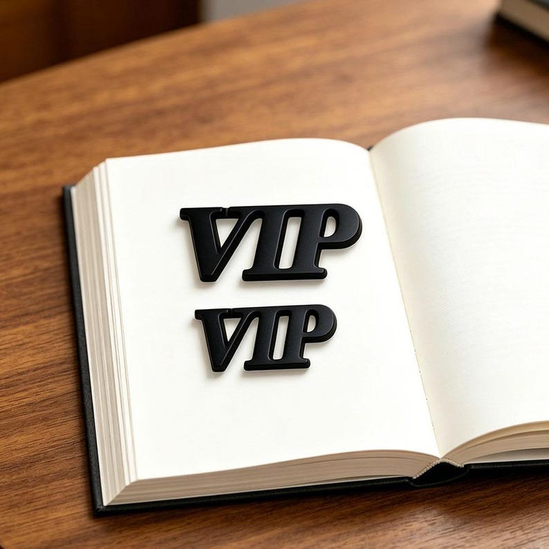 3D Metal VIP Logo Emblem Badge Car Sticker,automobile Body Decorative ...