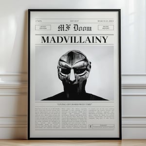 Madvillainy Poster - Etsy