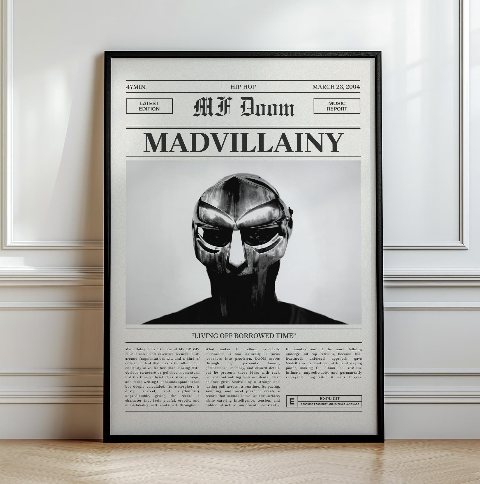 Madvillainy Poster - Etsy