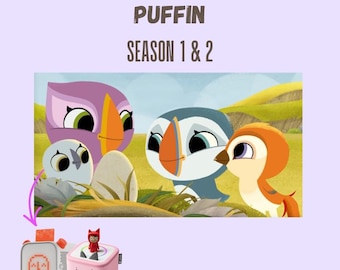 Puffin 26 Kindergeschichten und Lieder (MP3) | Kompatibel mit Toniebox und Yoto