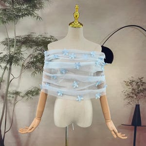 Light Blue Dress off Shoulder - Etsy