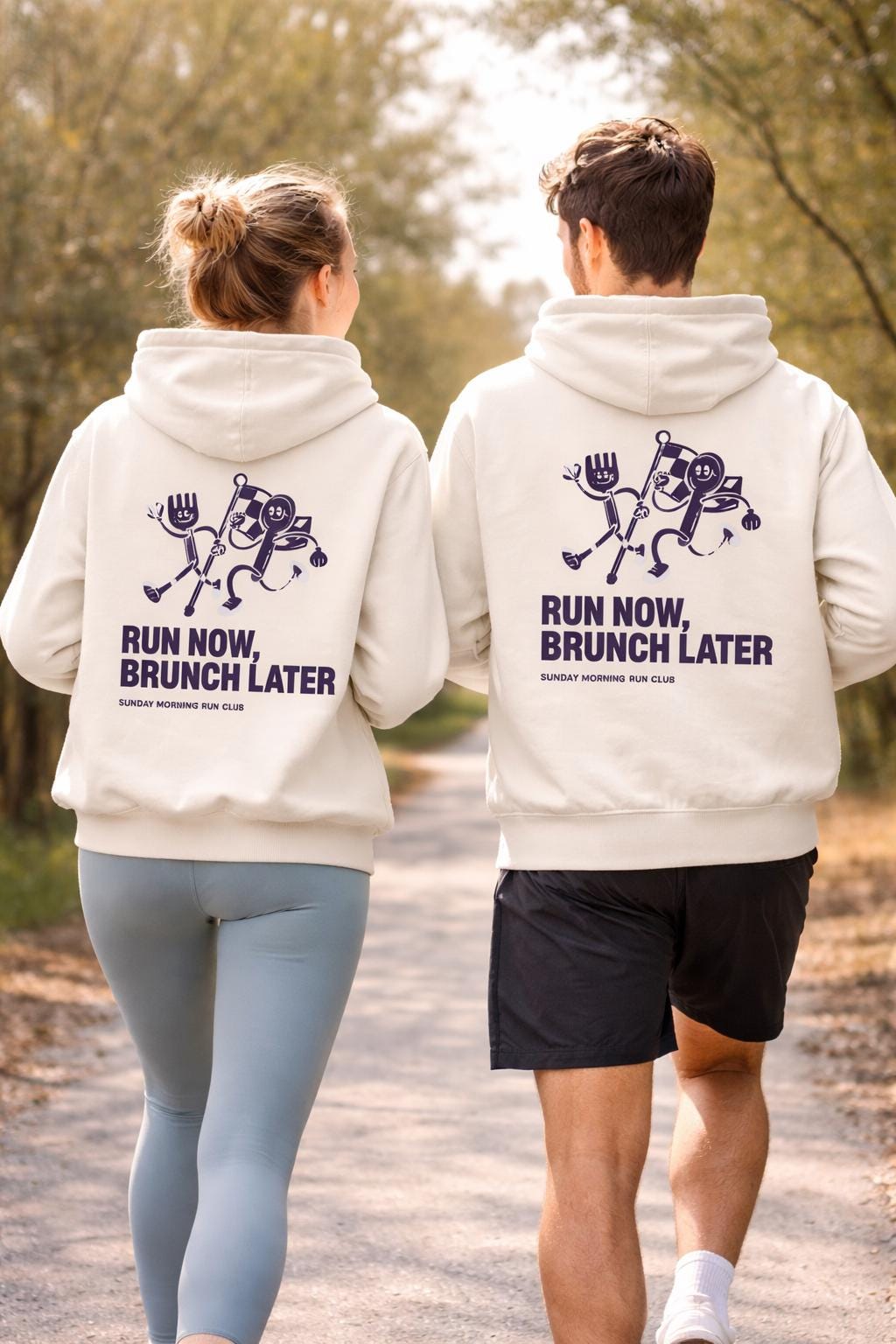 Sunday running club hoodie - Etsy 日本